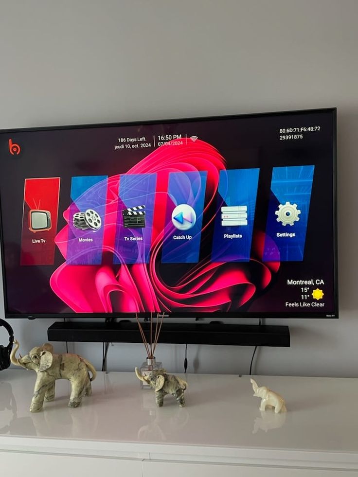 IPTV viewing setup shared by Noah B.